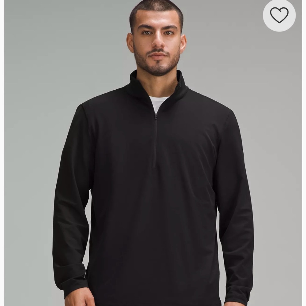 Men’s Lululemon Soft Jersey Half Zip, Medium
